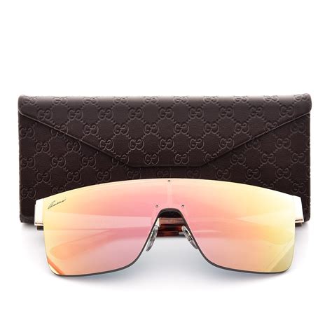 gucci mirrored sunglasses|gucci sunglasses for women 2020.